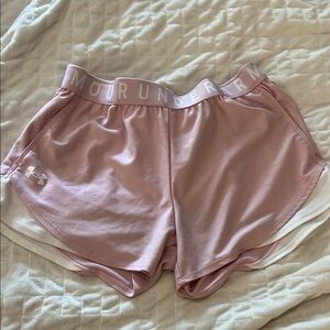 Under Armour Pink Athletic Shorts
